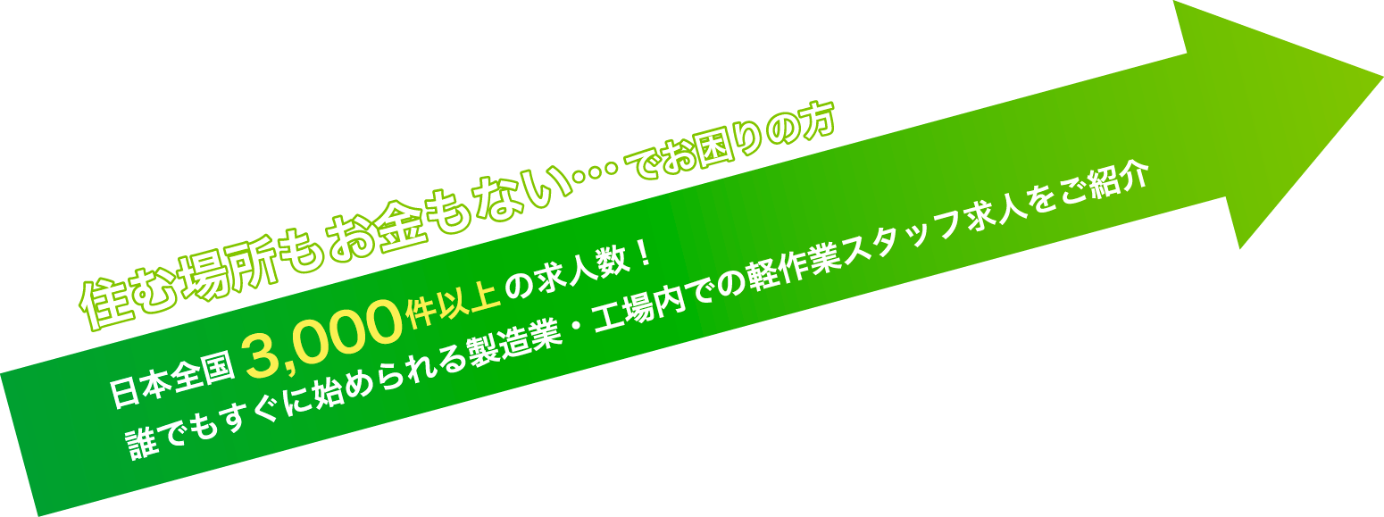 日本全国3000件以上の求人数！誰でもすぐに始められる製造業・工場内での軽作業スタッフ求人をご紹介